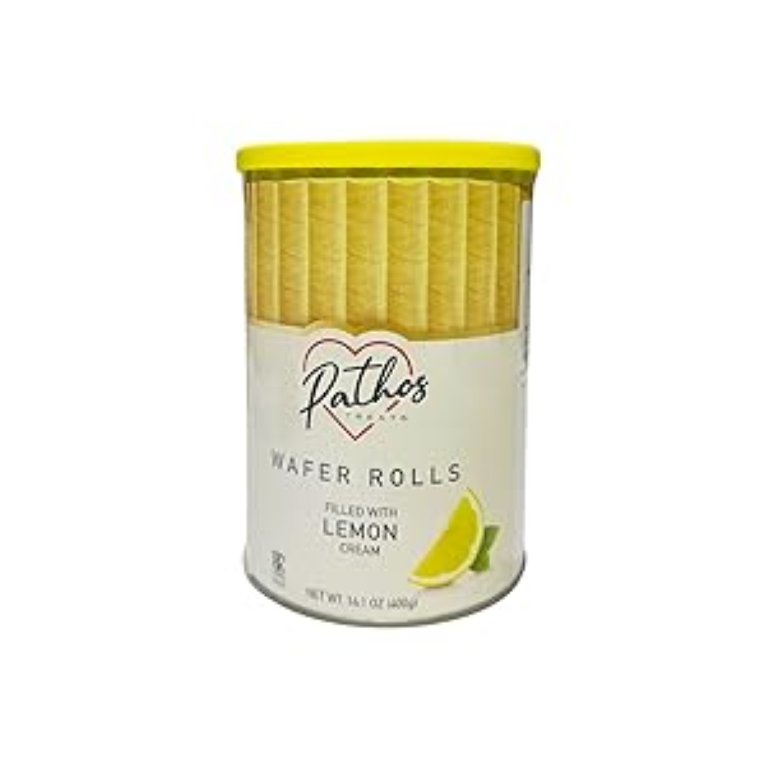 GB LEMON CREAM FILLING WAFER ROLLS 135G